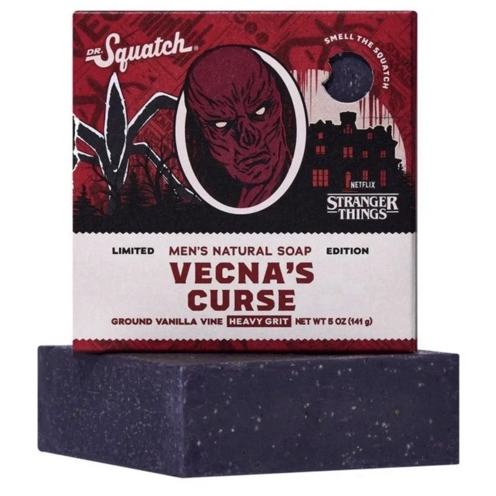 Dr. Squatch‎ X STRANGER THINGS Limited Edition Bar Soap FULL SET OF 4 - Season 5